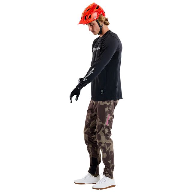 Troy Lee Designs Ride Tee Pitkähihainen Pyöräilypaita